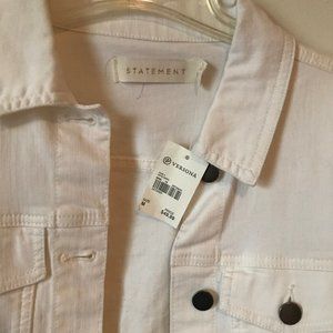 White Denim Jacket